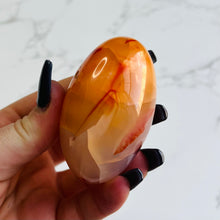 Load image into Gallery viewer, XL Carnelian “Creamy” Shiva Shape Carving
