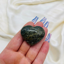 Load image into Gallery viewer, Ocean Jasper Heart Carving 1

