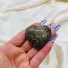 Load image into Gallery viewer, Ocean Jasper Heart Carving 8
