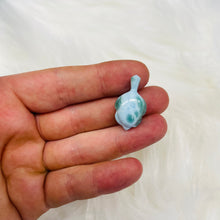 Load image into Gallery viewer, Top Quality Larimar Turtle Carving 11
