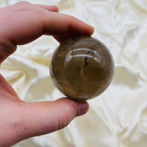 Medium-Toned Smoky Quartz Sphere