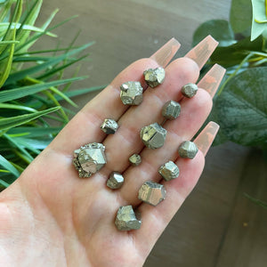 Mini Pyrite Gems (bundle of 3)