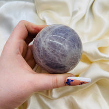 Load image into Gallery viewer, Purple Rose Quartz Sphere 8 (over 1lb!)
