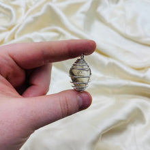 Load image into Gallery viewer, Simple Smoky Quartz Cage Pendant
