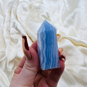 Top Quality Blue Lace Agate Tower 3