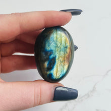 Load image into Gallery viewer, “The Earth” Labradorite Palmstone
