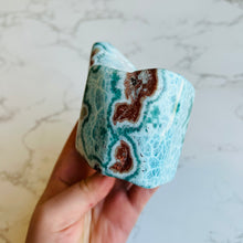 Load image into Gallery viewer, XL Highest Quality Larimar “Ocean Wave” Freeform
